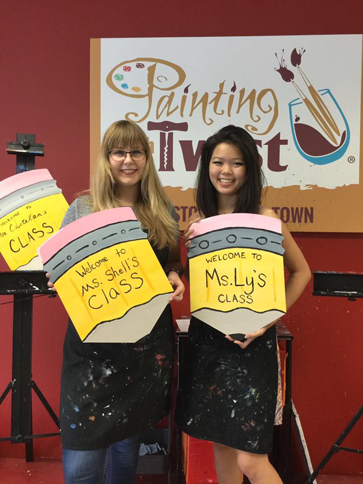 Teachers at Painting With A Twist