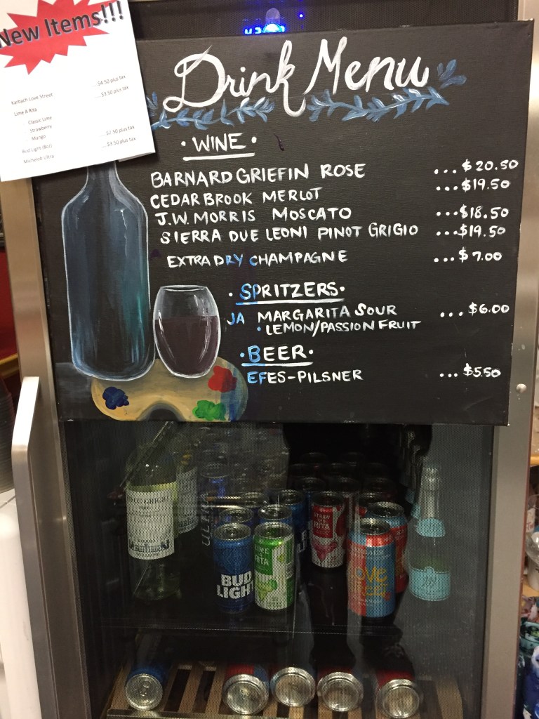 New Drink Menu