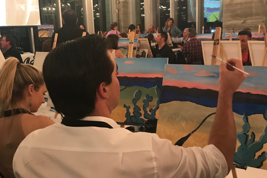 Event Recap: Painting Under the Chandeliers March&nbsp;28