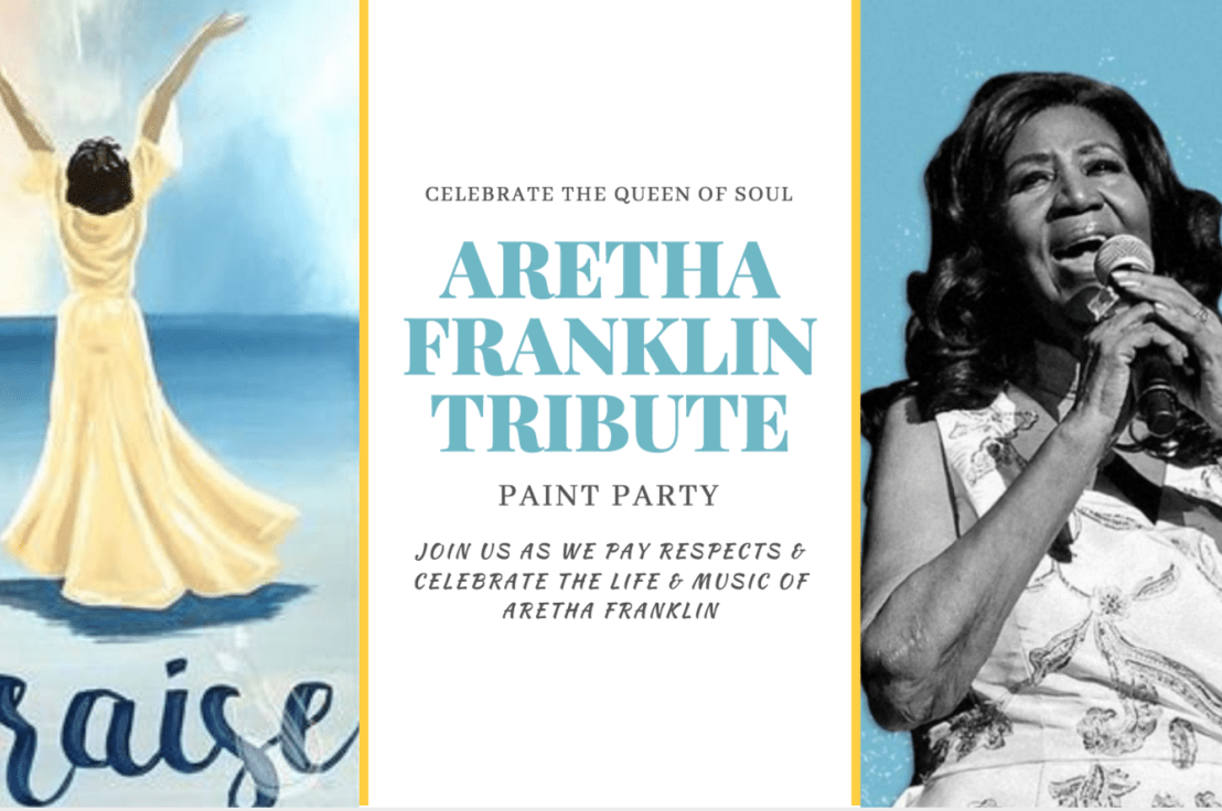 Celebrate the Life & Music of Aretha Franklin at Painting with a&nbsp;Twist