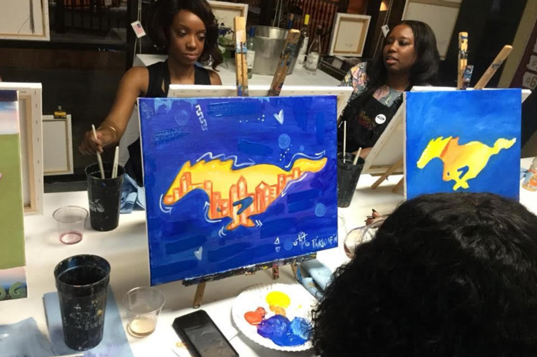 Event Recap: Ford Celebrates It’s New Car with a Paint&nbsp;pARTy!