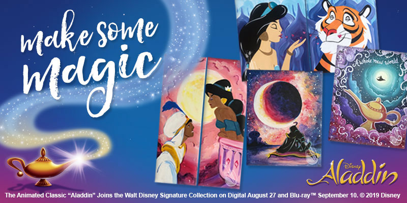 Houston… ALADDIN IS HERE&nbsp;🖌